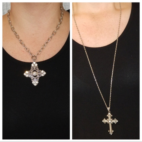 Brighton Jewelry Cross Necklaces Poshmark